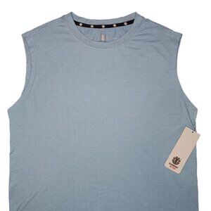 Element Active Mens Small Tank Top Blue Sleeveless Moisture Wicking Skate Brand